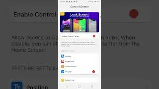 Request accessibility control center 1.7.2