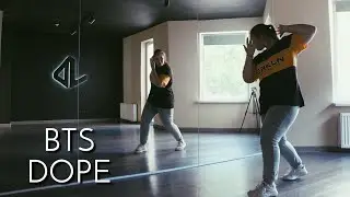 BTS - DOPE Dance Tutorial Русский Туториал