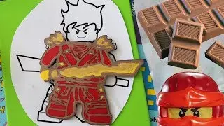 КАЙ ИЗ ШОКОЛАДА LEGO NINJAGO KAY