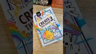 ASMR & Satisfying unboxing my Create This Book 3!💖 #art #asmr #satisfyingart #aesthetic #create