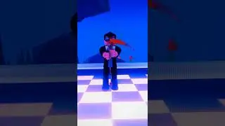 Денс с Косой в роблокс игре Emote Blox #roblox #robloxedit