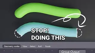 The Simple Solution to Blender's Bezier Curve Problem