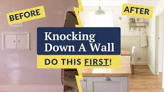 Knocking down a wall? Who to hire, Costs & the RISKS involved 😬