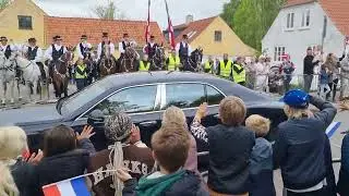 Festligt besøg af Dronningen i anledning af St. Magleby 500 års jubilæum