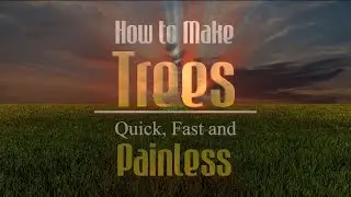 Blender - Making Trees Quick - (Sapling Add-on)