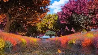 RIVER Background Video Loop HD * ABSTRACT Flowing River Background Video