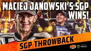 Maciej Janowski's Speedway GP wins! | FIM Speedway Grand Prix