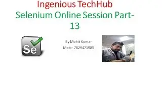 Dynamic Table | Exception handling Online Selenium live Session part-13