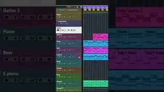 Multiple tracks editing/group editing | Folder parts | Cubase 12 pro