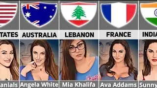 Adults Stars From Different Countries