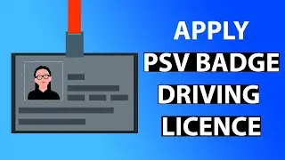 How to Apply PSV Badge Driving Licence Online in Goa | Issue of PSV Badge to a Driver