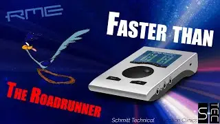 An audio interface FASTER than The Roadrunner?!
