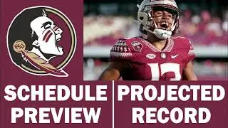 Florida State Football 2023 Schedule Preview & Record Projection
