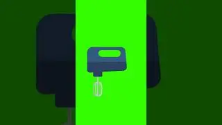 Electric beater green screen no copyright 