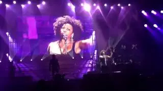 Johnny hallyday et Amy keys Nantes 2012 I LOVE YOU