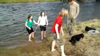 Our mates randomly jumping into freezing water ☻