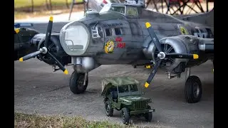 RC B-17's and Large Scale RC Warbirds 2020