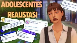 *MOD* ADOLESCENTES MUITO MAIS REALISTAS +PERSONALIDADE😱|The Sims 4 Mods| Mod Review
