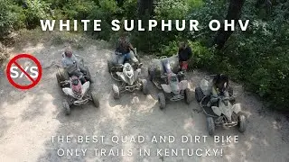 Ripping White Sulphur OHV in Kentucky with raptor 700s, a 400ex and my LTR450.  Best Quad Trails