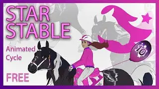 SSO - Star Stable Fan Animation // Horse and Rider Cycle