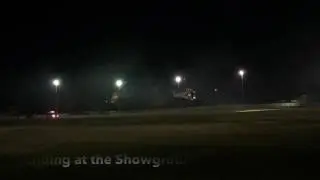 Medivac Night Landing Rylstone NSW
