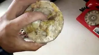 Melt the plastic at home in the oven