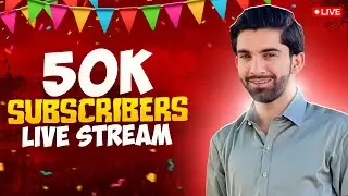 50K Subscribers Krwan hai | Live | Need 500 Subs