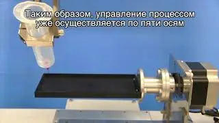 Робот-дозатор Janome JR3304 с одной дополнительной осью для вращения заготовки