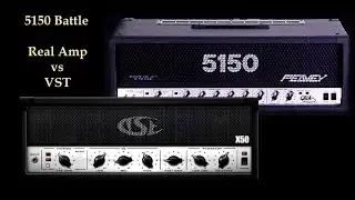 Peavey 5150 ( Real amp ) VS Tse X50 ( VST )