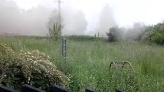Přistání vrtulníku - Kamenný Přívoz (Helicopter landing in the Kamený Přívoz)