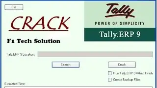 How to activate Tally erp9 steps by steps@F1TECHSOLUTION