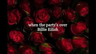 Billie Eilish - when the party's over (Tradução PT / BR )