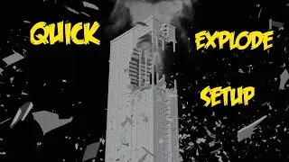 How to make explode in blender very easy