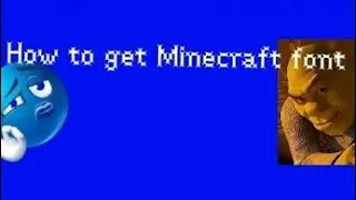 How to get Minecraft font on Mobile phone