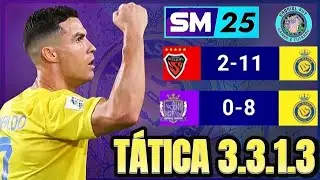 TÁTICA 3.3.1.3 INVENCÍVEL para TIMES MEDIANOS E FORTES no SM 25