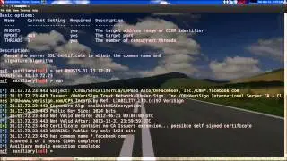 HTTP SSL Certificate Information using Metasploit Auxiliary module