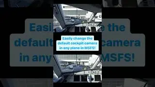 Easily change the default cockpit camera in 