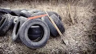 Мост своими руками из шин