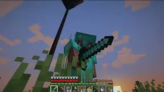 Minecraft Survival #7d : I Build a Mob Farm in #minecraftsurvival #minecraft #minecraftgameplay