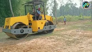 Jcb Vibromax Vmt 860 Tandem Roller || Stuck in mud On || JCB Helping ||