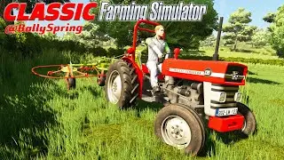 Farming in the 1990's on BallySpring | Farming Simulator 22 - Small tractor, for small jobs #5