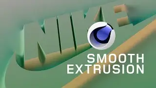 C4d smooth extrusion
