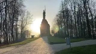 Hermannsdenkmal Detmold Lippe.Памятник Арминию Детмольд.