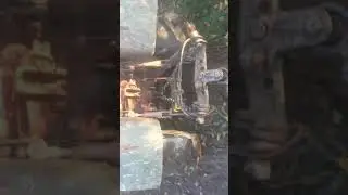 бернаут на тракторе