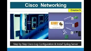 CISCO || Cara Configurasi Cisco Log & Setup Syslog Server Manager