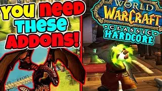 The Most IMPORTANT Addons for Hardcore Classic WoW!