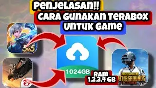 CARA MENGGUNAKAN TERABOX UNTUK GAME?? INI PENJELASANNYA ||  CARA PINDAHKAN DATA GAME KE TERABOX