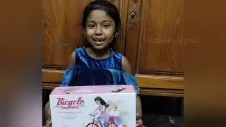 Barbie Bicycle Gift unboxing