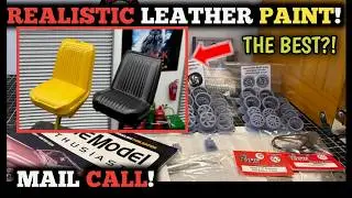 Achieving Luxury Leather Texture with Lacquer Paint? Bonus: New 3D Printed Parts for the Builds!