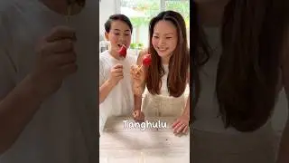 Tanghulu with strawberries 😍 Recipe 